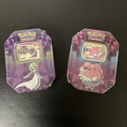 Pokemon TCG: Blissey & Gardevoir Strong Bond Tins X2 Set New Factory Sealed - Image 1