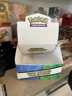 Pokemon TCG Ascended Heroes Tech Sticker Collection Display Box EMPTY NO PACKS - Image 2