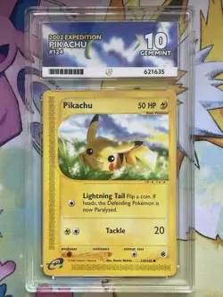 Pikachu 124/165 ACE 10 - 2002 Pokemon Expedition - Image 1