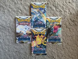 X14 Pokemon sword and shield - Pokemon Silver tempest booster packs New Sealed - Image 2