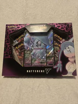 Pokemon TGC Champions Path Hatterene V Collection Box - Image 1