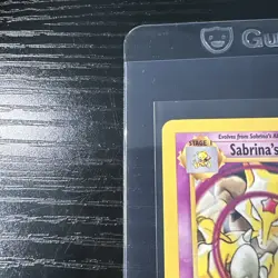 Sabrina’s Kadabra 58/132 1st Edition Gym Challenge WOTC Vintage Pokemon - Image 3