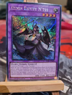 YUGIOH ELDER ENTITY N'TSS PLATINUM SECRET RARE 1ST EDITION NM RA01-EN026 - Image 1