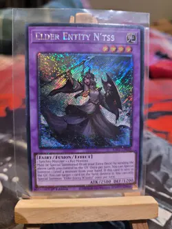 YUGIOH ELDER ENTITY N'TSS PLATINUM SECRET RARE 1ST EDITION NM RA01-EN026 - Image 2