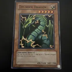YUGIOH Thunder Dragon RP01-EN040 Unlimited Common MP OG Print - Image 1