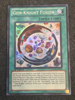 Gem-Knight Fusion - HA05-EN026 - 1st Edition - Super Rare - VLP - Image 1