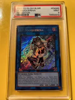 YuGiOh I:P MASQUERENA #BLMR-EN085🔥PSA 9 MINT🔥1st EDITION-2023 SECRET RARE - Image 2