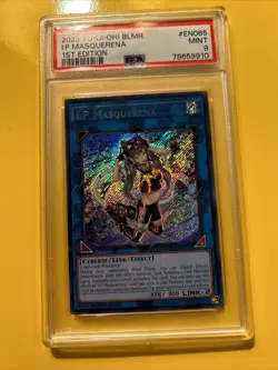 YuGiOh I:P MASQUERENA #BLMR-EN085🔥PSA 9 MINT🔥1st EDITION-2023 SECRET RARE - Image 4
