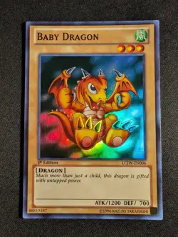 Yugioh - Baby Dragon LCJW-EN006 1st Edition Super Rare NM - Image 1