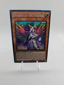 Yu-Gi-Oh! TCG Diviner of the Herald 2022 Tin of the Pharaohs Gods MP22-EN056 1st - Image 1