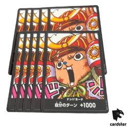 [10 Set] DON Card General Shogun Tony Chopper Saikyo Jump 4/2025 ONE PIECE - Image 1