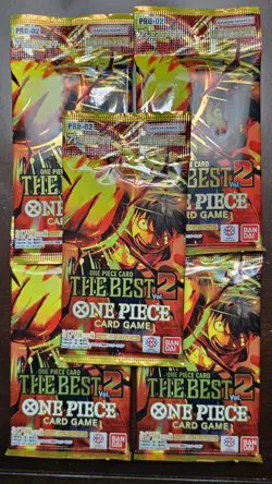 One Piece TCG PRB02 The The Best Vol.2 - 5 Booster Packs Japanese Sealed - Image 1