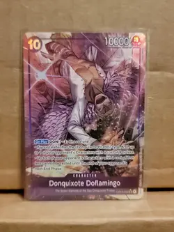 2025 One Piece The Azure Sea's Seven Donquixote Doflamingo #OP14-069 ALT ART - Image 1