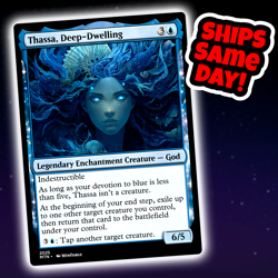 Thassa Deep Dwelling - Custom Art Magic: The Gathering Playtest Card - Image 1
