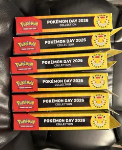 Pokemon Cards / Sealed Pokemon Day 2026 Collection Celebration box’s / 6 count. - Image 1