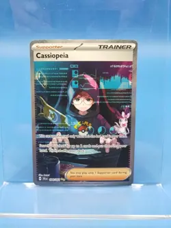 Cassiopeia Trainer Holo Card Pokemon TCG S&V Shrouded Fable 094/064 LP - Image 1