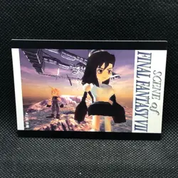 Tifa Lockhart #126 Final Fantasy 7 Ⅶ Bandai Card 1997 1st Rare Japanese F/S - Image 1