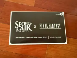 MTG Secret Lair Final Fantasy: Game Over Japanese Rainbow Foil New/Sealed - Image 1