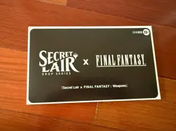 MTG Secret Lair FINAL FANTASY: Weapons Non-Foil Japanese New/Sealed - Image 1