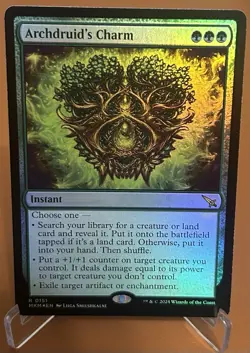 Archdruid's Charm Murders at Karlov Manor Foil - Image 1