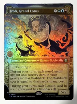 Iroh, Grand Lotus - Showcase FOIL - MTG Avatar - TLA 349 - Image 1