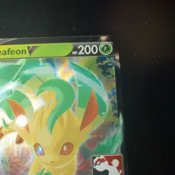 Mint Leafeon V - 007/203 - Ultra Rare Pokemon Prize Pack Series Cards - Image 3