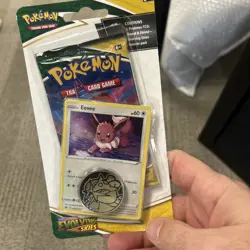 Pokemon TCG Evolving Skies Checklane Blister Pack with Eevee Promo SEALED - Image 1