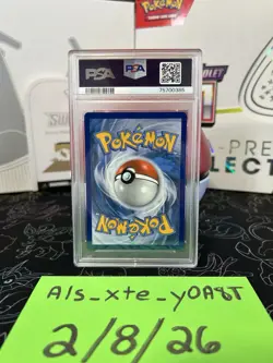 Pokemon Charizard V #154 Swsh09 Brilliant Stars Full Art PSA 9 2022 English - Image 2