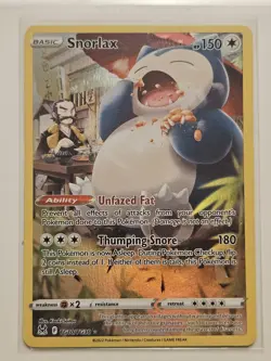 Snorlax TG10/TG30 Holo - Pokemon SWSH11: Lost Origin Trainer Gallery - Image 1