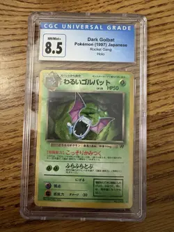 1997 Pokemon Rocket Gang Dark Golbat 42 CGC 8.5 - Image 1