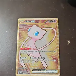 Pokemon Mew ex Full Art Ultra Rare Holo 205/165 Scarlet & Violet 151 EX 180 HP - Image 1