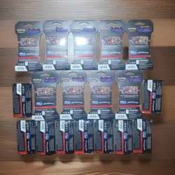 Pokemon Mega Evolution x9 Phantasmal Flames x9 Sleeved Booster Pack Lot x18 - Image 2