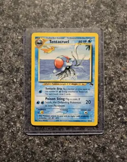 Pokemon TCG Tentacruel 10/18 Southern Islands Promo 2001 – Near Mint - Image 1