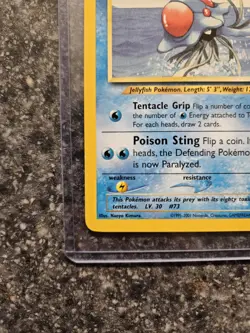Pokemon TCG Tentacruel 10/18 Southern Islands Promo 2001 – Near Mint - Image 4