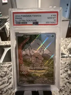Pokemon Pinsir TCG Sv06 Twilight Masquerade Illustration Rare 168/167 PSA 10 - Image 1