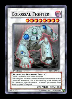 Colossal Fighter Common 5D's 2008 Starter Deck 5DS1-EN043 NM - Image 1