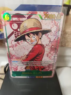 Monkey D. Luffy Op13-118 Secret Rare Alternate Art Parallel - Image 2