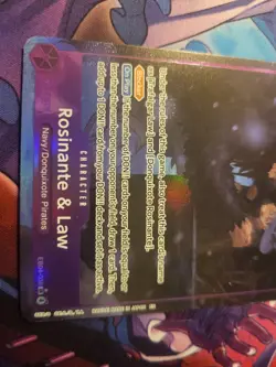 1x Rosinante & Law (Alt Art) EB04-038 The Azure Sea's Seven Foil - One Piece TCG - Image 2
