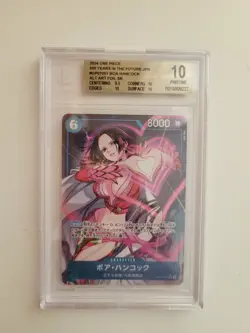 2024 Boa Hancock OP07-051 Alternate Art Japanese One Piece BGS 10 Pristine - Image 1