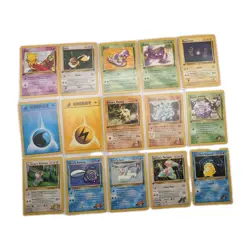 Pokemon TCG Vintage 1st Edition Lot Of 15 Cards Mostly LP-MP See Description - Image 1
