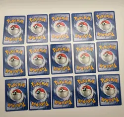 Pokemon TCG Vintage 1st Edition Lot Of 15 Cards Mostly LP-MP See Description - Image 2