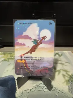 HOLO Pokederp Zardichar - Charizard EX Fan Art Custom Derpy Card Alt Art Holo - Image 1