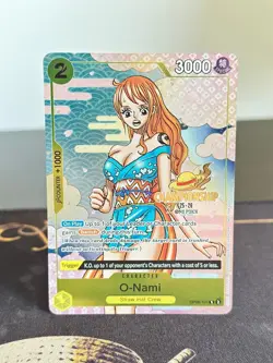 O-Nami & Zoro Juuro | One Piece TCG | Cs 25-26 Championship | Promo Cards GOLD - Image 1