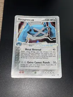 Pokemon Metagross EX Card 95/101 Hidden Legends Holo Rare - Image 1