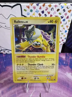 Pokemon Card - Raikou Cracked Ice Secret Wonders 16/132 Holo Rare - Image 1