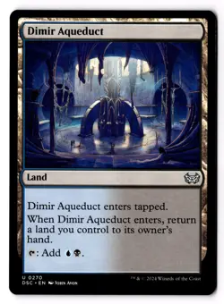 Dimir Aqueduct 270 Commander: Duskmourn: House of Horror NM - Image 1