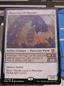 MTG - Phyrexian Fleshgorger - Brother's War - Image 1
