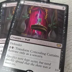 MTG Concealing Curtains x4 Innistrad Crimson Vow Playset Regular Non-foil - Image 2
