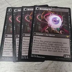 MTG Concealing Curtains x4 Innistrad Crimson Vow Playset Regular Non-foil - Image 3