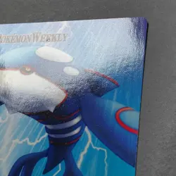 Kyogre The Pokemon Weekly Card Japanese No.37 Nintendo From Japan F/S - Image 3